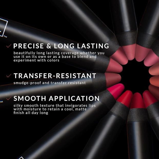 K7L Nude Pink Lipstick Crayon - Matte - Tip Toe