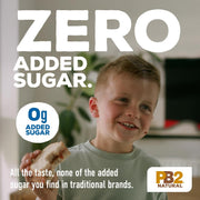 PB2 Natural Creamy Peanut Butter | All Natural Peanut Butter Spread | Healthy, Naturally Sweetened with Zero Added Sugar, Certified Gluten Free, Vegan (1-Pound Jar)