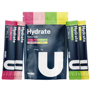 UCAN Hydrate Electrolyte Drink Mix (Pineapple, 12 Stickpacks) Sugar-Free, Keto-Friendly, Vegan, Non-GMO, Gluten-Free Electrolyte Powder with Potassium & Magnesium for Runners & Athletes