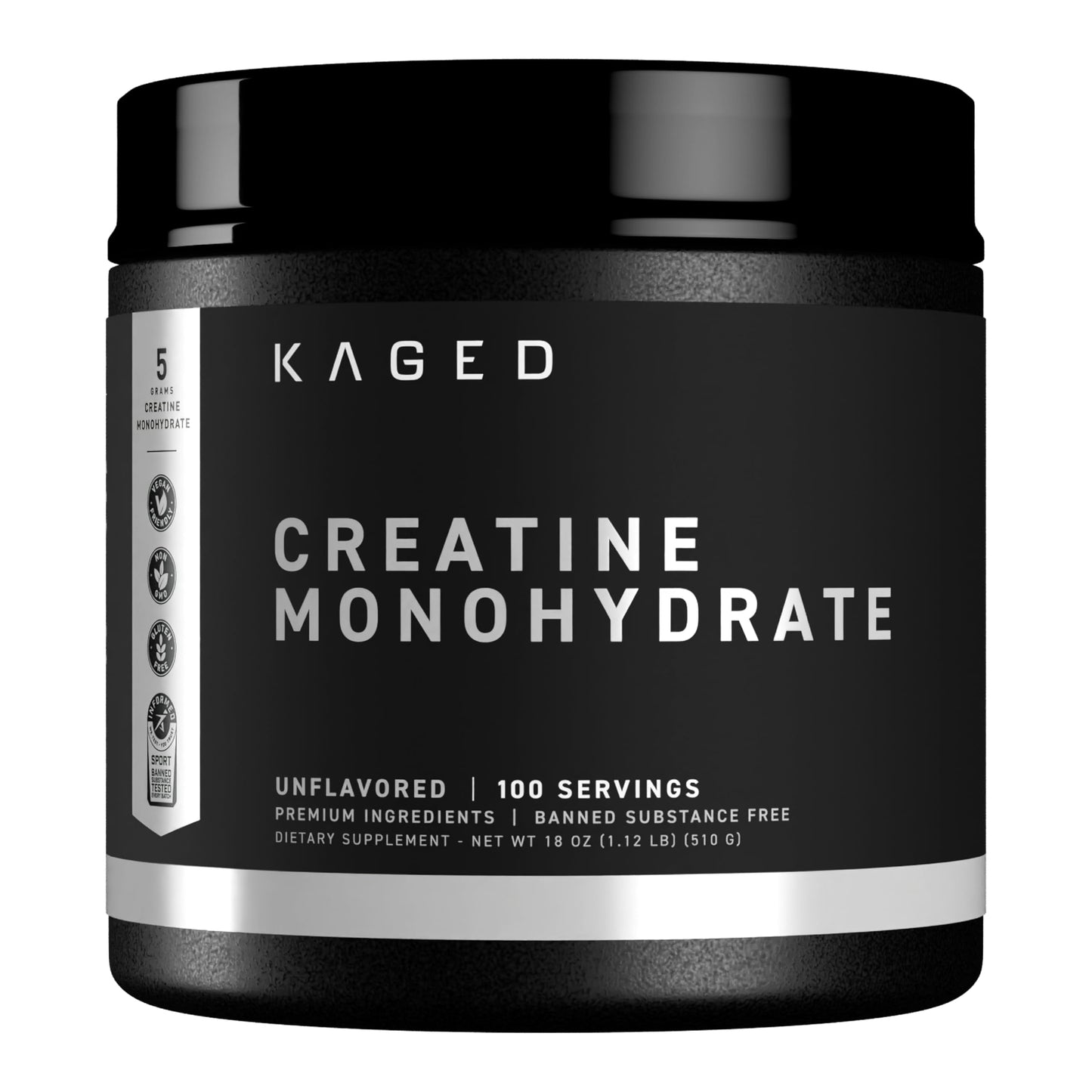 Kaged Creatine HCl Powder, Fruit Punch, Supports Muscle Growth and Recovery, Patented Creatine Hydrochloride Formula, Easy Digestion and Enhanced Muscle Absorption, 75 Servings