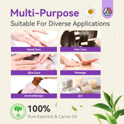 SAVILAND Cuticle Oil with Essential Oil - Nail Oil for Growth Strength Scented Essential Oils for Nails, Diffuser, Humidifiers, Skin Care, Massage, Laundry, DIY Candle, Soap Making for Women