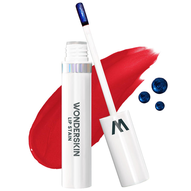 Wonderskin Wonder Blading Lip Stain Peel Off Masque - Long Lasting, Waterproof and Transfer Proof Nude Lip Tint, Matte Finish Peel Off Lip Stain (Whimsical Masque)