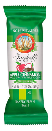 Sunbelt Bakery's Apple Cinnamon Fruit & Grain Bars, 1.4 oz Bars, 96 Count