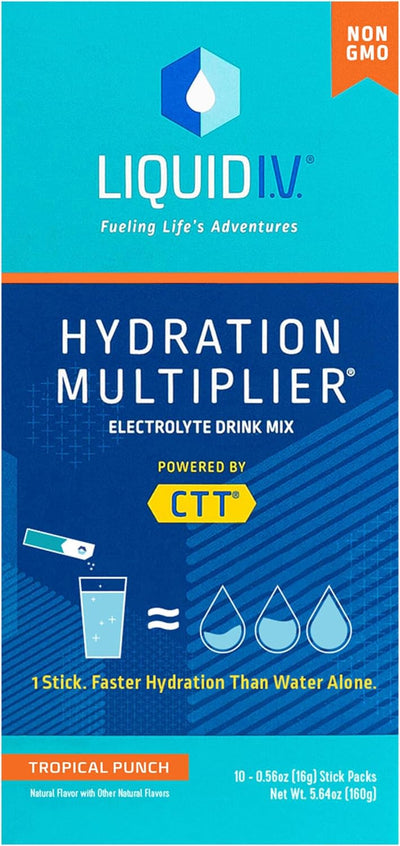 Liquid IV Tropical Punch 10 Count 5.65 OZ