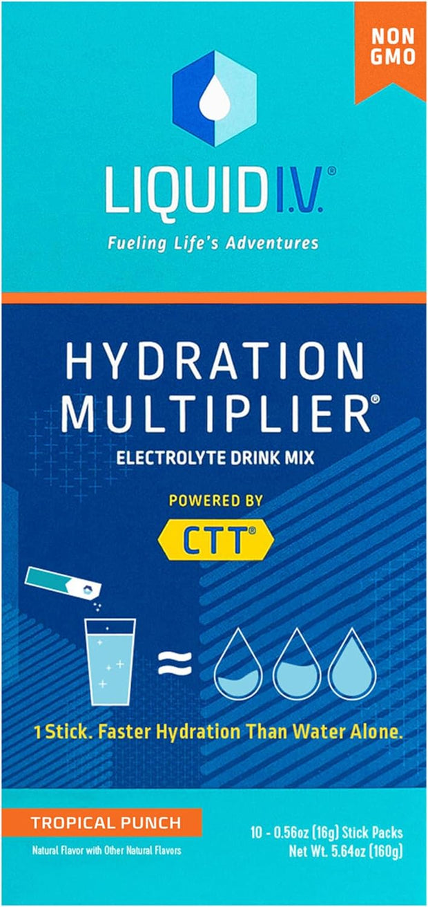 Liquid IV Tropical Punch 10 Count 5.65 OZ