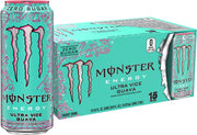 Monster Energy Ultra Vice Guava, Sugar Free Energy Drink, 16 Ounce (Pack of 15)