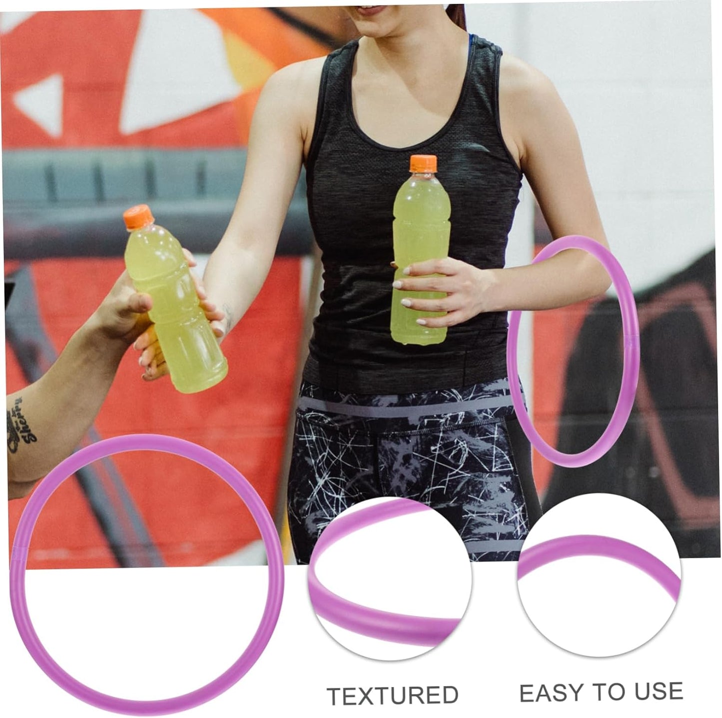 Arm Hoop Supplies Decorative Arm Hoop Workout for Adults Improve Posture Burn Calories