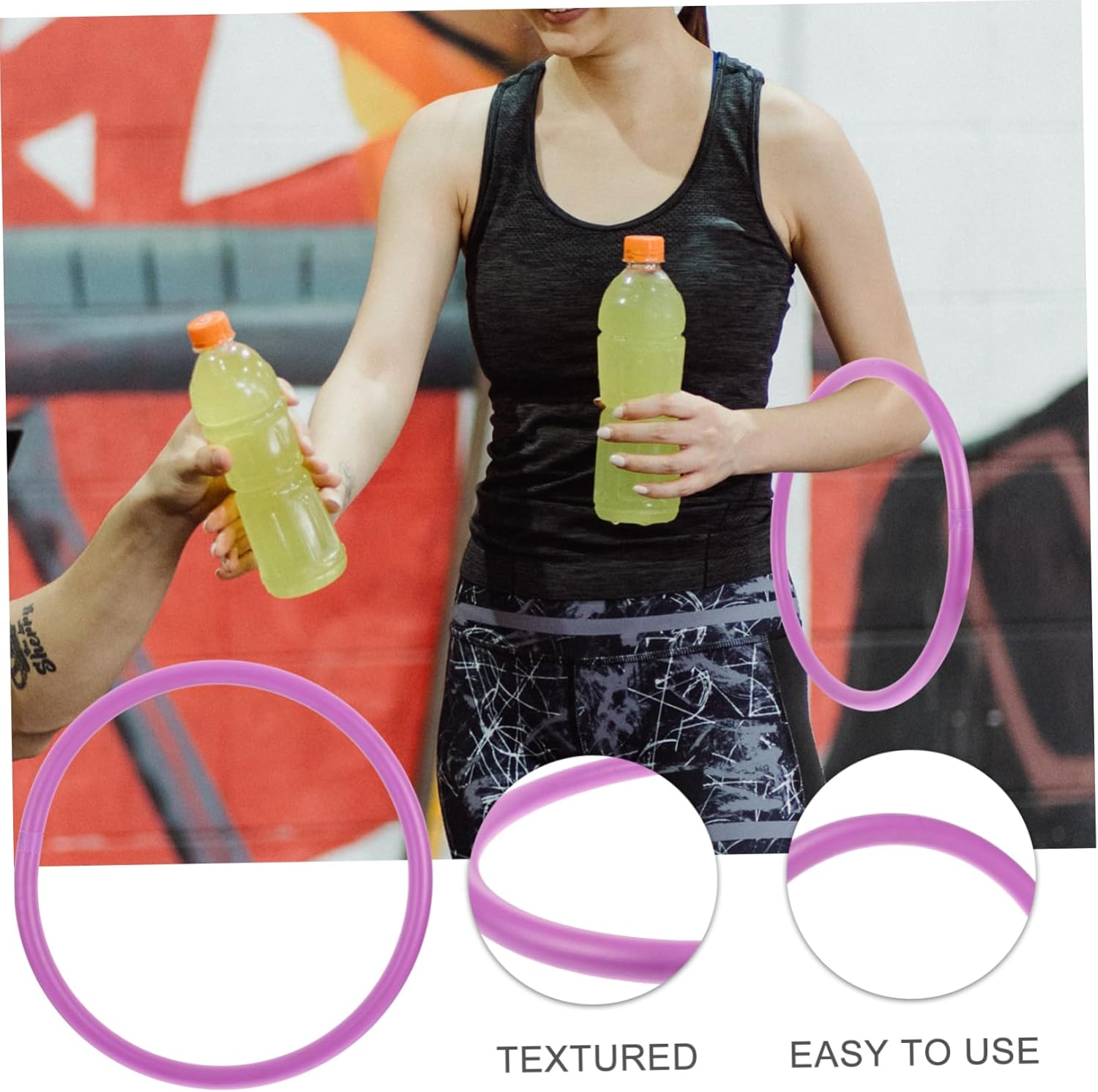 Arm Hoop Supplies Decorative Arm Hoop Workout for Adults Improve Posture Burn Calories
