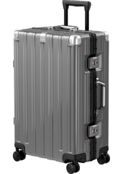Krute Luggage 28 Inch Checked Suitcase with Spinner Wheels Zipperless Aluminum Frame Luggages TSA Lock No Zipper Hardshell Lightweight PC+ABS Large Suitcases