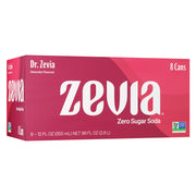 Zevia Zero Sugar Soda, Rainbow Variety Pack, 12 oz Cans (24-Pack) – Naturally Sweetened, Non-GMO Project Verified, Gluten-Free, Vegan