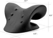 RESTCLOUD Neck and Shoulder Relaxer, Cervical Traction Device for TMJ Pain Relief and Cervical Spine Alignment, Chiropractic Pillow Neck Stretcher (Blue)