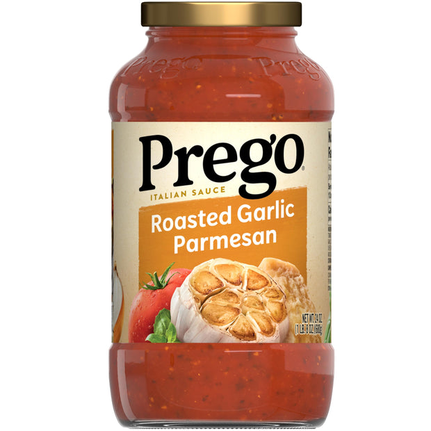 Prego Pasta Sauce, Italian Tomato Sauce with Roasted Garlic & Herbs, 24 Ounce Jar