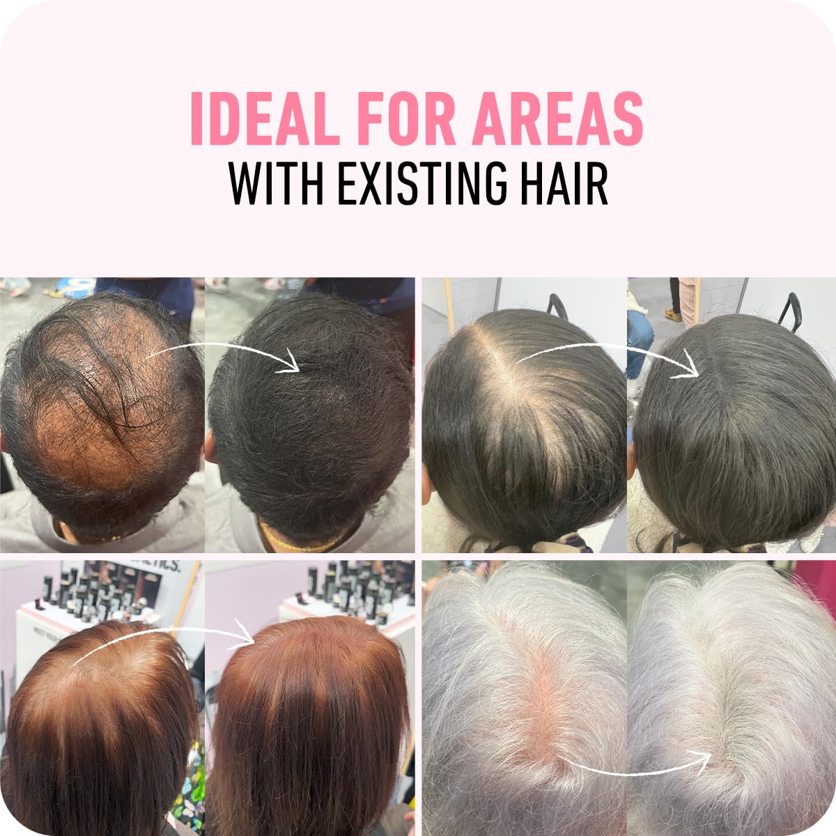 BOLDIFY Hair Fibers (56g) - Fill In Thinning and Fine Hair for an Instantly Fuller, Thicker Look - 14 Shades for Women & Men - Medium Brown