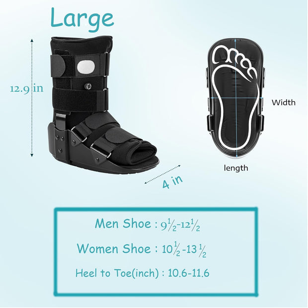 Medibot Walking Boot, Fracture Boot for Foot and Ankle Size M