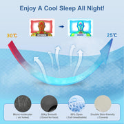 Pain Relief Cervical Pillow for Neck Support,Adjustable Ergonomic Pillow Cozy Sleeping,Odorless Orthopedic Memory Foam Pillows,Contour Bed Pillow for Side Back Stomach Sleeper