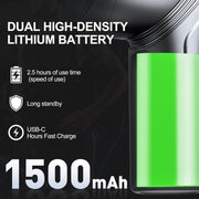 Massage Gun Deep Tissue, Silent Brushless Motor and Portable Massage Gun with 4 Interchangeable Heads for Deep Muscle Relief and Relaxation, Relax Gift