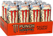 Monster Energy Juice Monster Variety Pack, Pipeline Punch, Mango Loco, Pacific Punch, Energy+Juice, Energy Drink, 16 Ounce (Pack of 15)