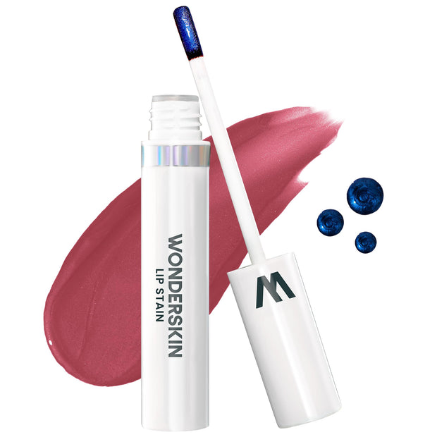 Wonderskin Wonder Blading Lip Stain Peel Off Masque - Long Lasting, Waterproof and Transfer Proof Nude Lip Tint, Matte Finish Peel Off Lip Stain (Whimsical Masque)