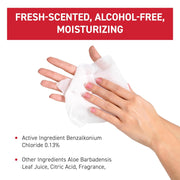 WipeEssentials Hand Sanitizer Wipes, Hand Wipes for Adults and Kids - 90 wipes - 3 Packs of 30ct Hand Sanitizing Wipes, Travel Essentials