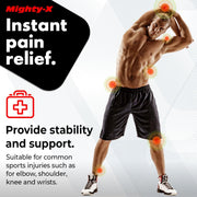 Waterproof Kinesiology Tape - 3 Rolls - Knee Support & Muscle Pain Relief - 16.4 ft Uncut Sports Kinetic Tape for Joint Stability - 50 Instructional Videos