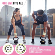 Pilates Wrist Ankle Weights for Women, Wearable Strong Arm & Leg Weights Set of 2(1 lb/2.2 lbs Each), Adjustable Ankle Weights for Walking, Yoga, Dance, Barre, Gym