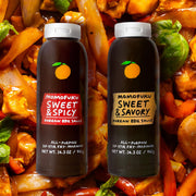 Momofuku Sweet & Savory Korean BBQ Sauce with Soy Sauce, Fresh Ginger, & Pear for Stir Fry, Barbecue, and Marinade; Galbi Style with Smoky, Savory-Sweet Flavor