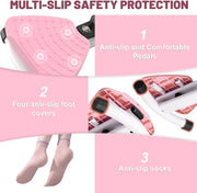 Waist Twisting Machine, Ab Twister Board for Exercise, Noiseless Exercise Waist Twister for Home Gym Equipment, 330 lbs Capacity | Track Time, Reps, Calories with Digital Display