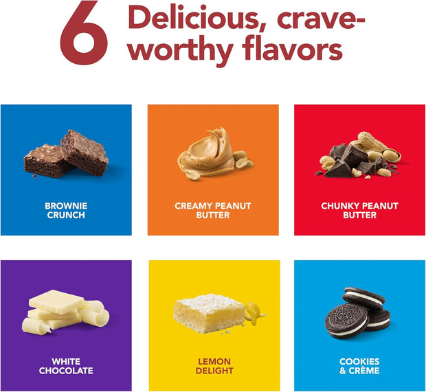 think! Protein Bars, High Protein Snacks, Gluten Free, Kosher Friendly,Variety Pack, Nutrition Bars, 2.1 Oz per Bar, 12 Count (Packaging May Vary)