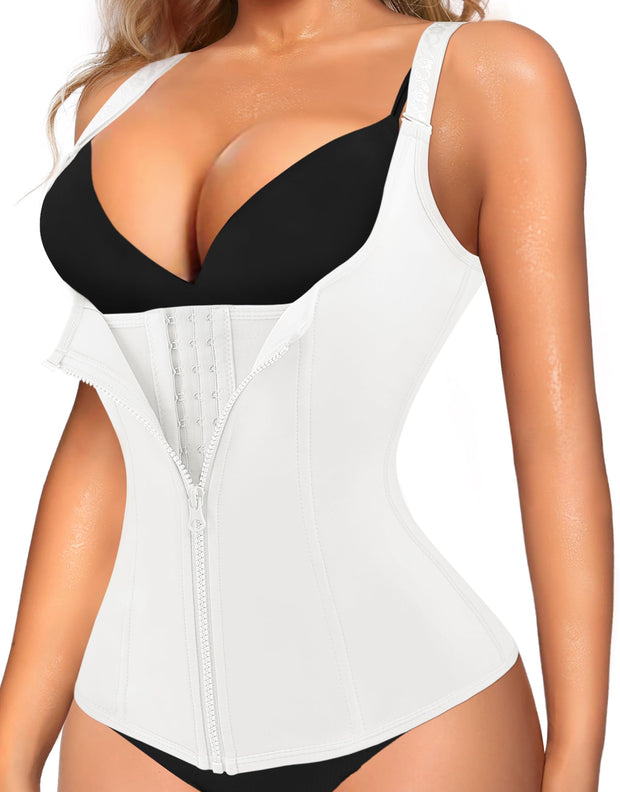 LODAY Waist Trainer Corset for Women Tummy Control Sport Workout Body Shaper Black