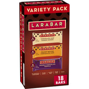 LARABAR Fruit & Nut Bars Variety Pack 18 Count (1.6 oz Each), Blueberry Muffin Lemon Apple Pie, Vegan Gluten Free Dairy Free Plant Based, Granola Snack Bars Breakfast Snacks For Adults