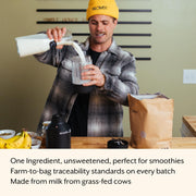 ProMix Nutrition One Ingredient Whey Protein Powder, 25g Protein per Serving, Sugar Free, Soy Free, Unflavored - 32 Servings