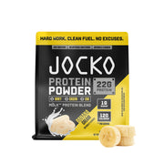Jocko Fuel Mölk Whey Protein Powder 22g Protein - Low Sugar Monk Fruit Blend - Muscle Recovery & Growth, Packaging May Vary (26 Servings, Chocolate Milkshake)