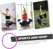 Mipcase Sports Supplies Arm Hoop Tools Foam Arm Hoop for Relaxing Exercise at Home or Office