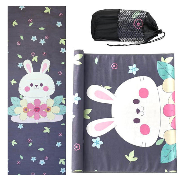 Yoga Towels, Non Slip Hot Yoga Mat Towel with Grip Dots,Super-Absorbent Soft Microfiber Yoga Blanket for Pilates, Fitness and Workout 72inch x 24inch