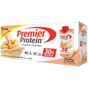 Premier Protein 30g Shakes Strawberries Cream 11 Fluid Ounces, Strawberry Shake, 44 Fl Oz, (Pack of 4)