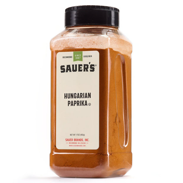 Sauer's Whole Black Pepper | 1 Pound Canister | Foodservice