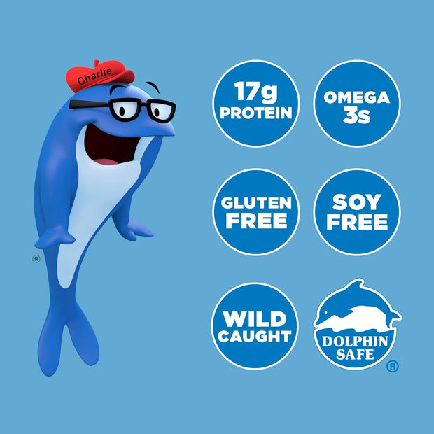 StarKist Chunk Light Tuna in Water, 2.6 oz Pouch (10 Pack) Ready to Eat Wild Caught Tuna, 17g Protein, 70 Calories Per Serving, Gluten Free, Soy Free, Kosher, Perfect for Salads, Keto Meals and Snacks