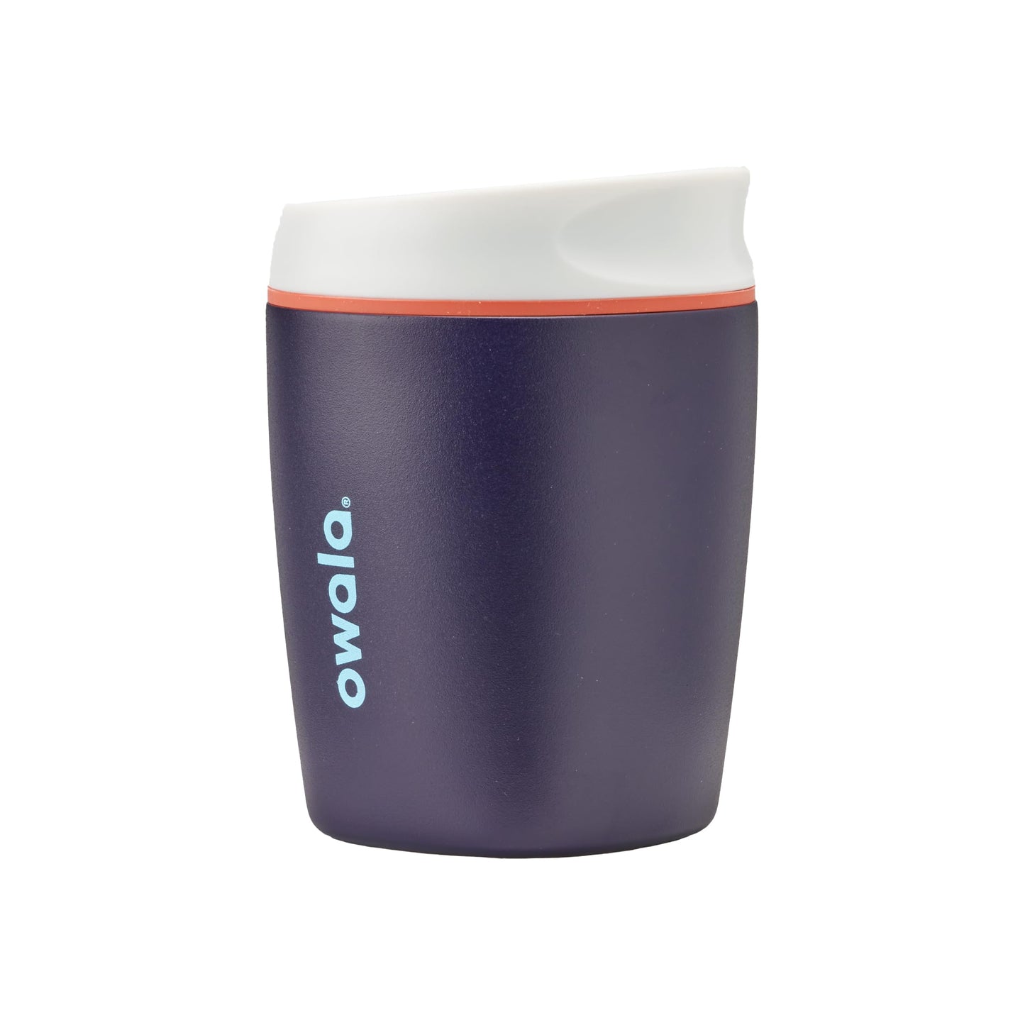 Owala SmoothSip Insulated Stainless Steel Coffee Tumbler, Reusable Iced Coffee Cup, Hot Coffee Travel Mug, BPA Free, 20 oz, Navy (Telescope Tales)