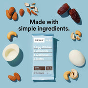 RXBAR Protein Bars, Protein Snack, Snack Bars, Vanilla Almond, 22oz Box (12 Count)