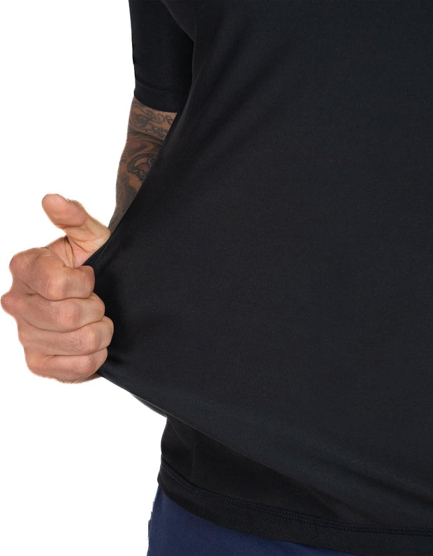 Kewlioo Sauna Shirt for Men - Heat Trapping Sweat Vest, Sauna Suit For Men, Compression Workout Sweat Suit for Gym, Workouts