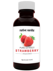 Native Vanilla - Pure Cherry Extract - 4 Fl Oz - Perfect for Cooking, Baking, and Dessert Crafting