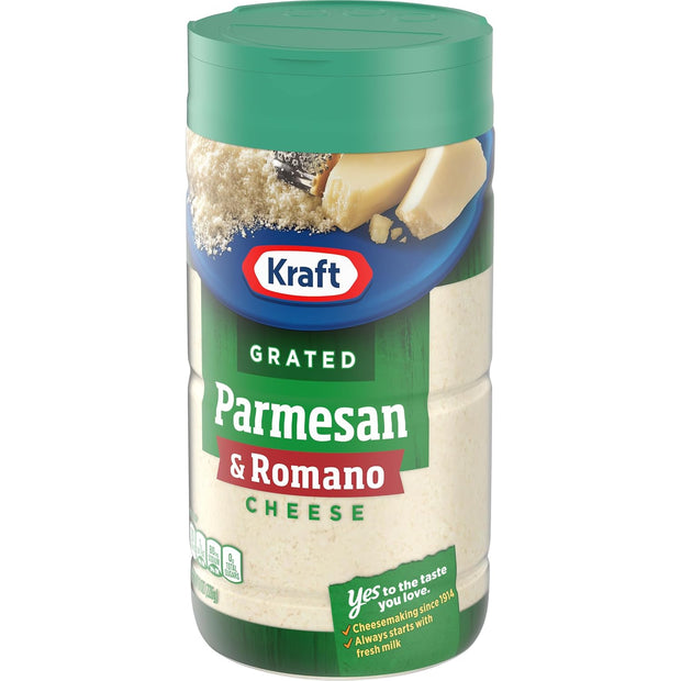Kraft Parmesan Grated Cheese (8 oz Shaker)