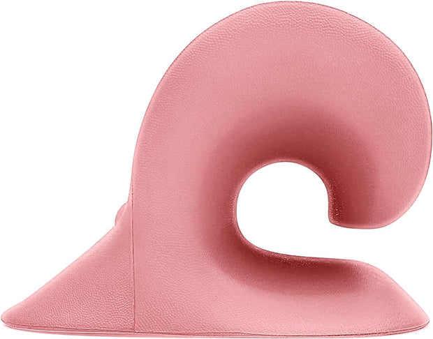 RESTCLOUD Neck and Shoulder Relaxer, Cervical Traction Device for TMJ Pain Relief and Cervical Spine Alignment, Chiropractic Pillow Neck Stretcher (Blue)