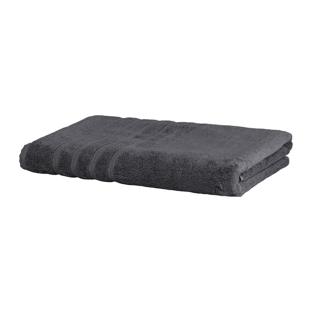 Mosobam Luxury Turkish Set of 2 Bath Towels 30X58 Light Taupe Oversize 700 GSM Bamboo Viscose & Aegean Turkish Combed Cotton