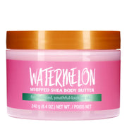 Tree Hut Watermelon Whipped Shea Body Butter, 8.4oz, Lightweight, Long-lasting, Hydrating Moisturizer with Natural Shea Butter for Nourishing Essential Body Care