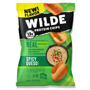 WILDE Buffalo Protein Chips, Thin and Crispy, High Protein, Keto Friendly, Made with Real Ingredients, 2.25oz Bags (Pack of 8)…