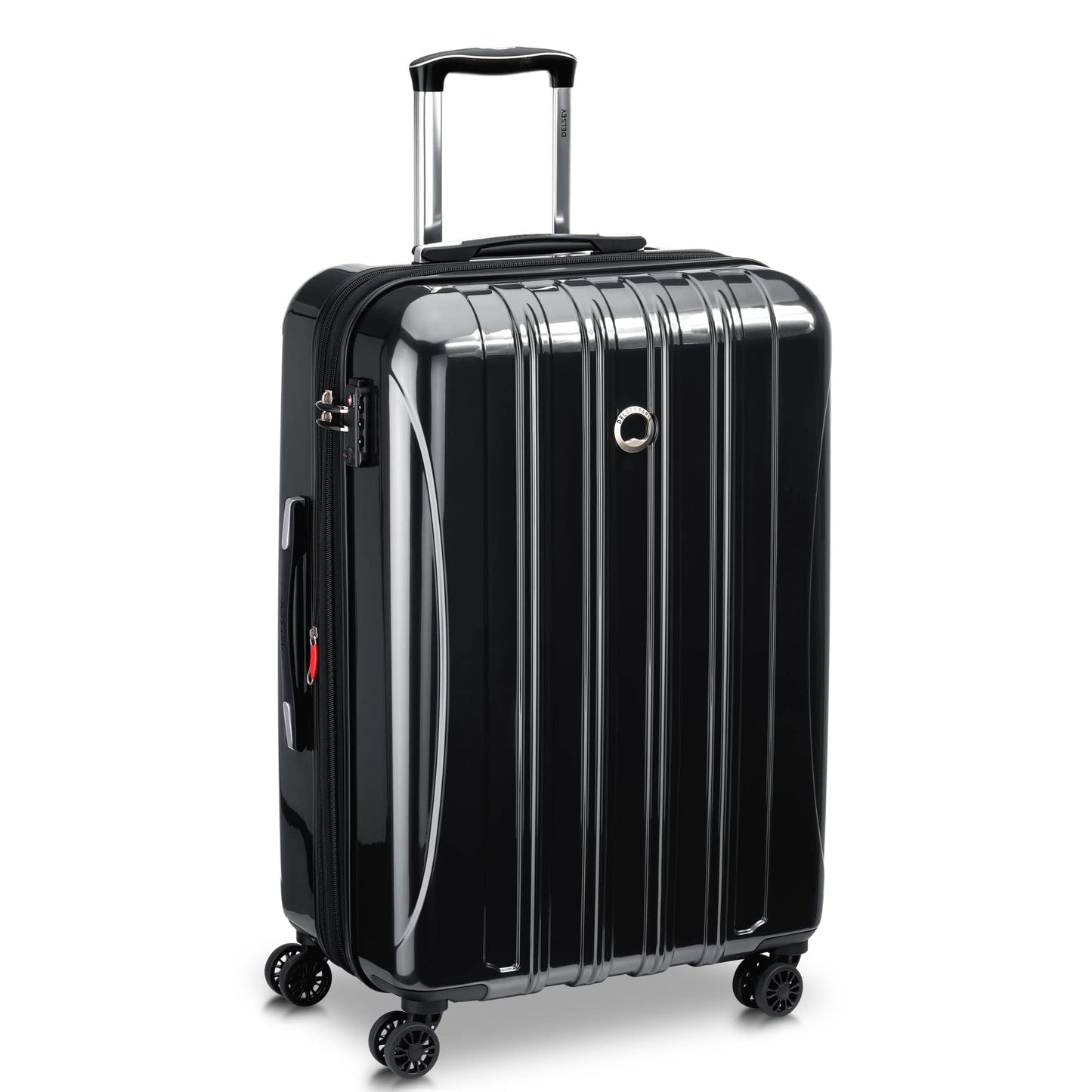 DELSEY PARIS Helium Aero Hardside Expandable Luggage with Spinner Wheels, Blue Cobalt, 3-Piece Set (21/24/28)