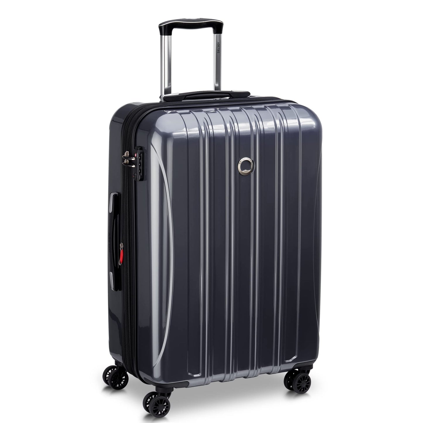 DELSEY PARIS Helium Aero Hardside Expandable Luggage with Spinner Wheels, Blue Cobalt, 3-Piece Set (21/24/28)