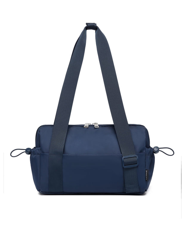 Small Gym Bag for Women Mini Duffle Bag with Wet Compartment, Lightweight Waterproof Cute Tote for Girls Workout Sport Travel, Black