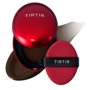 TIRTIR Mask Fit Red Cushion Foundation | Full coverage, Weightless, Skin fit, Satin Glow Finish, Korean Makeup, beauty, Tattoo cover up, Buildable (#29N Natural Beige, 0.63 Fl Oz)